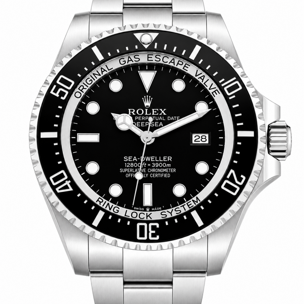 ROLEX SEA-DWELLER DEEPSEA 44MM 126660 Black Dial Watch